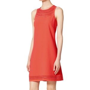 Trina Turk red/orange sleeveless dress!